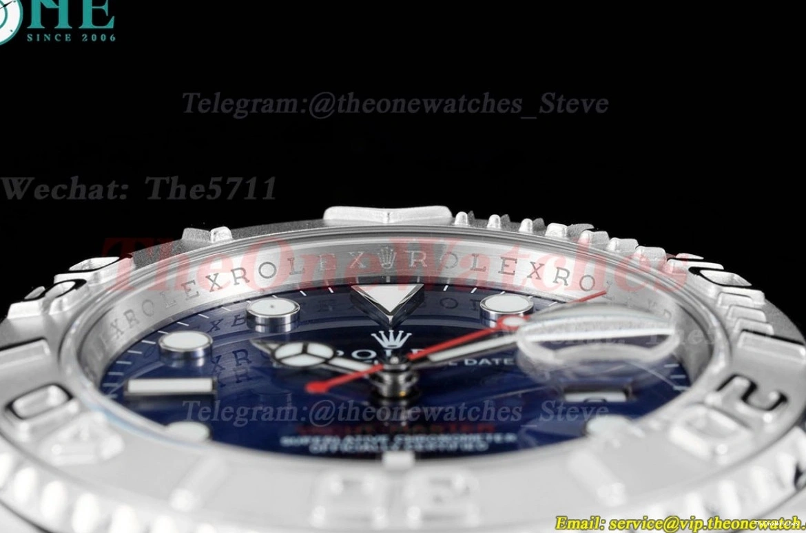 126622 CSF SS Yacht-Master SS 40mm Blue Dot VR3235 0310